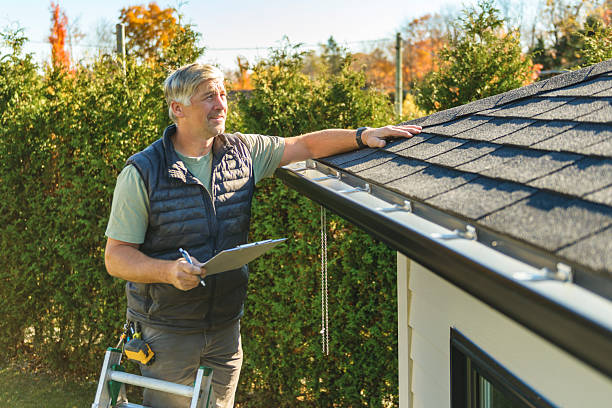 Professional Roofing technician working in Fairview, OR